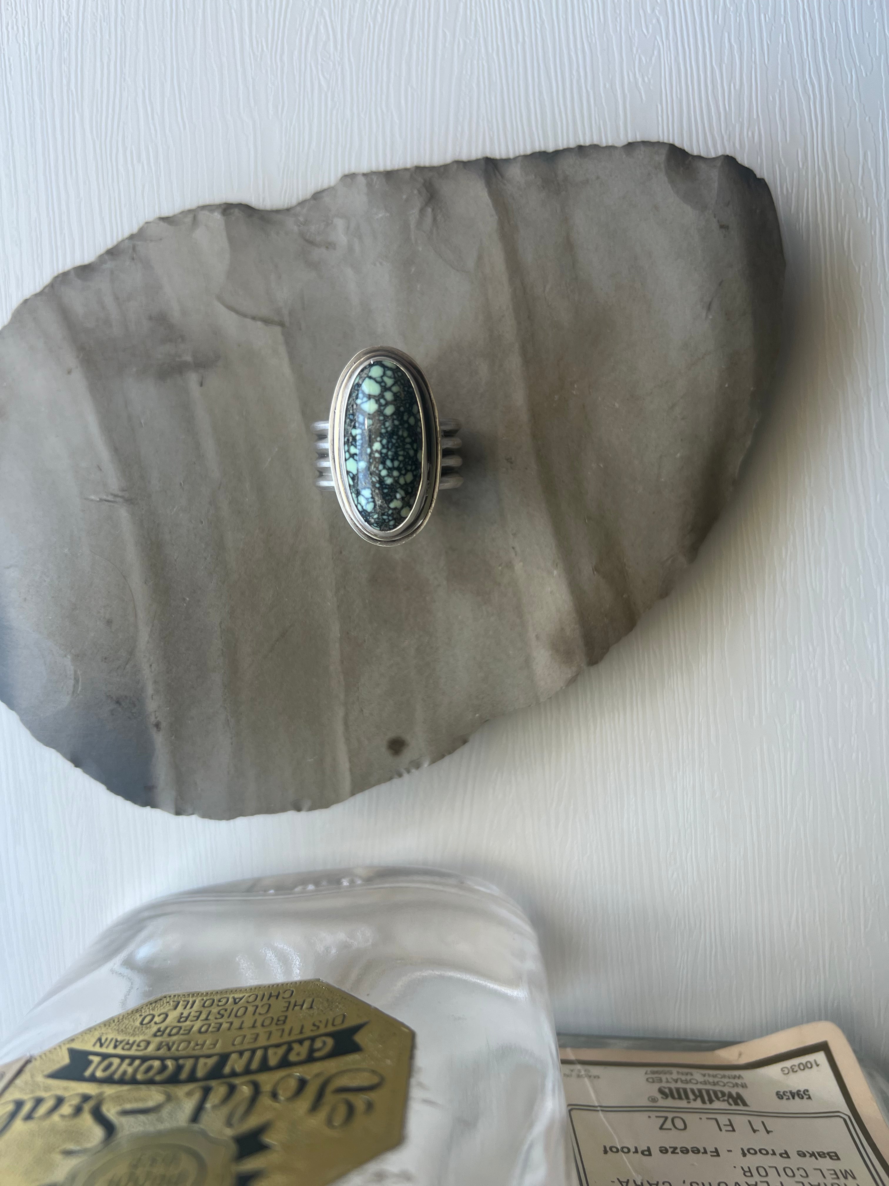 New Lander Variscite Ring – B.butterfield Metalworks