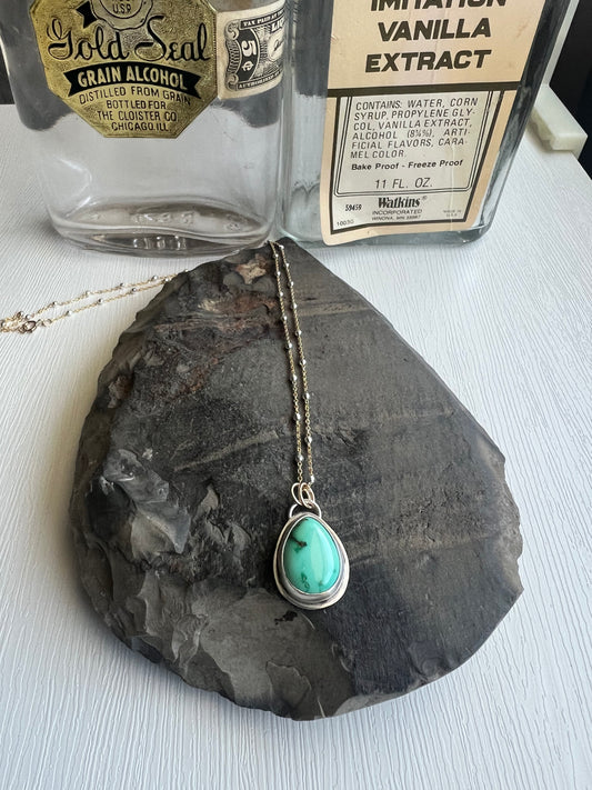 Sold Emerald Valley Turquoise Necklace