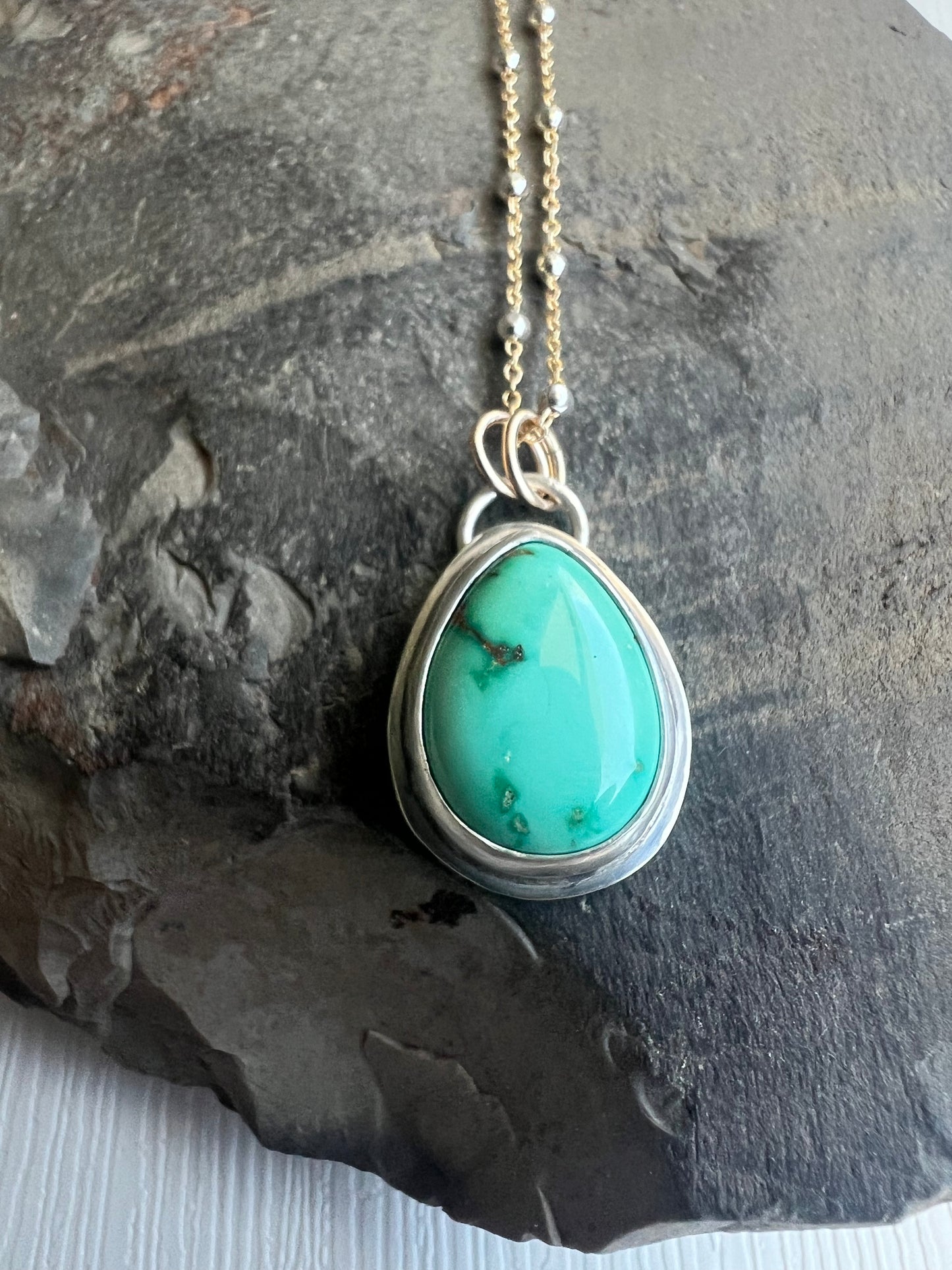 Sold Emerald Valley Turquoise Necklace